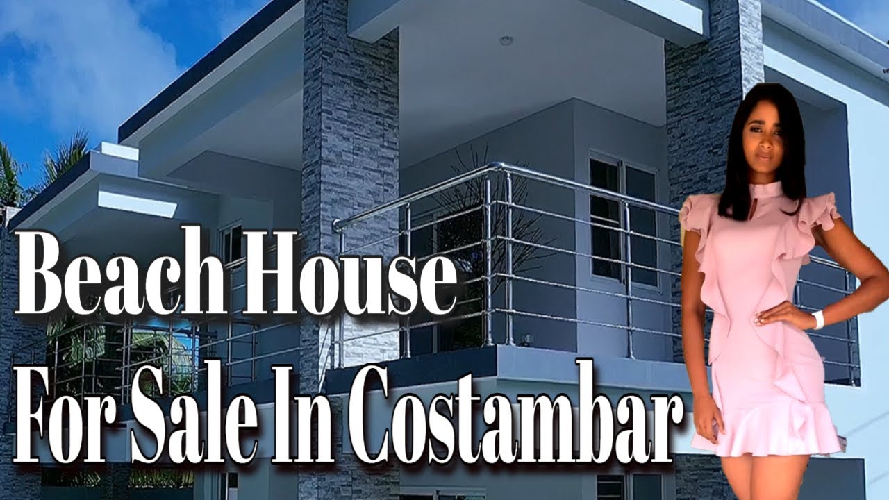 Beach House for sale in Costambar Puerto Plata Dominican Republic YouTube