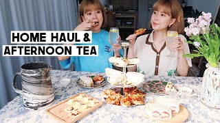 Life in Korea🇰🇷: HUGE Home Haul & New Designer Bags, Cooking Afternoon Tea At Home | Q2HAN