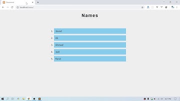 [Pashto] 5 - Arrays & Foreach Loop