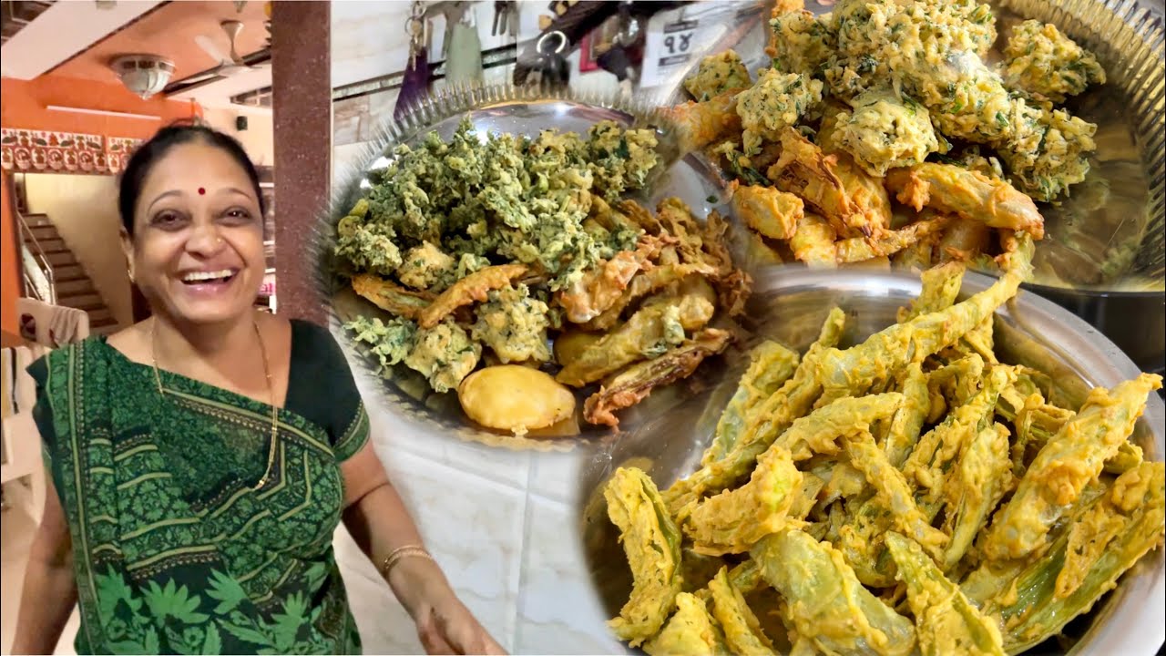 Kumbhaniya bhajiya party karke maja aa gaya