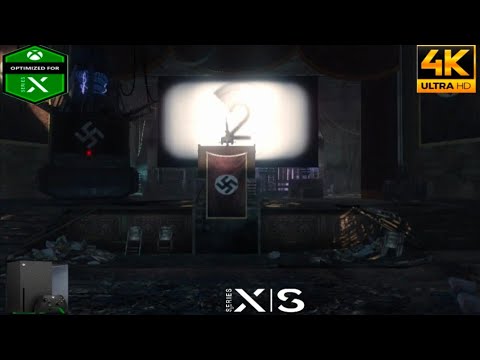 Call of Duty Black Ops Kino Der Toten 4K Zombies - Xbox Series X Galaxy Gameplay