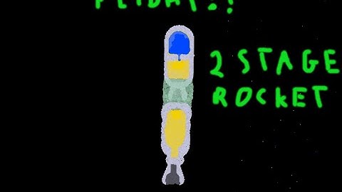 Space simulation toolkit (SST) 2 STAGE ROCKET (PROTOTYPE) FLIGHT!!!