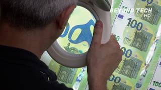Satisfying Money Printing Machines - New 20, 50 And 100 Eur Banknotes