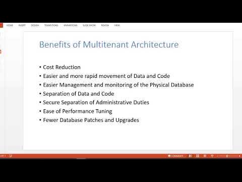 Part 02 - Benefits of Multitenant DB (Complete Course on Oracle 19c ...