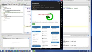 How to Convert a Website into Android Application using Android Studio screenshot 2