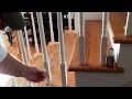 Changing Your Wood Balusters to Wrought Iron on Your Fancy Staircase