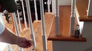 Changing Your Wood Balusters to Wrought Iron on Your Fancy Staircase