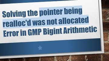 Solving the pointer being realloc