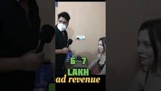 Harsh rajput income from YouTube🤔|#harshrajput   #income  #shorts#comedy