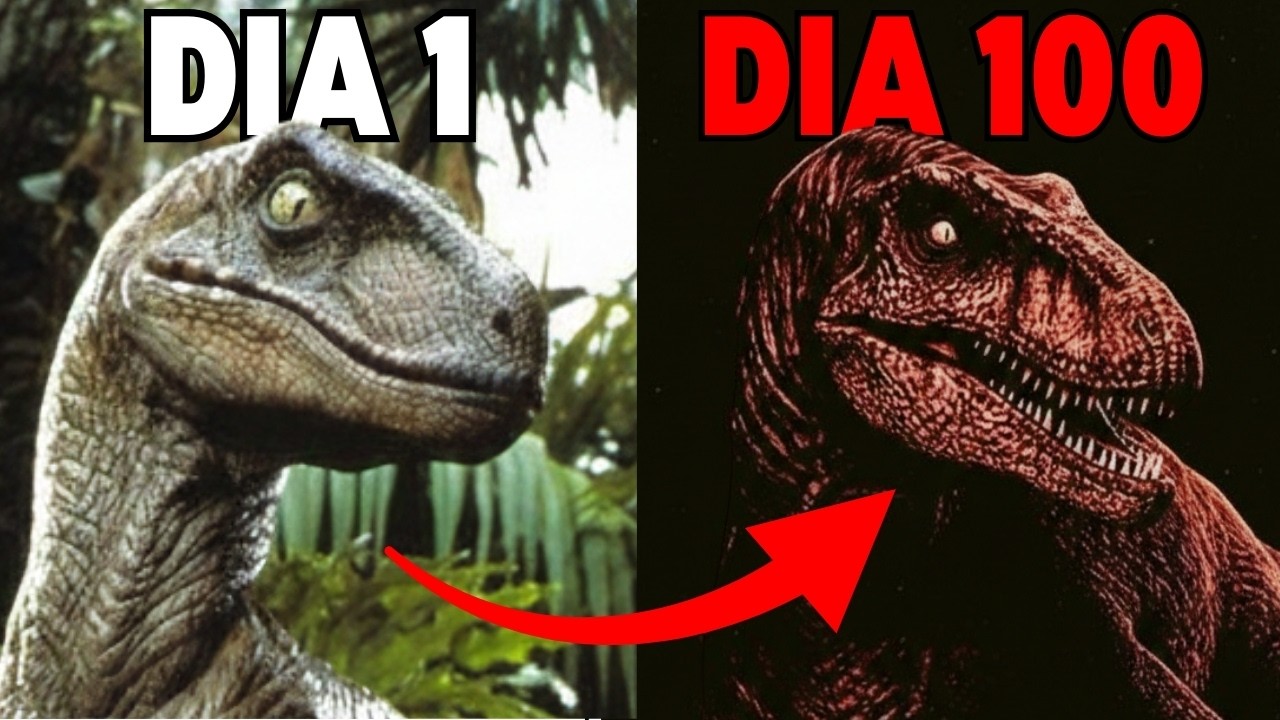 Sobrevivendo 100 Dias No Período Cretáceo Como Um Velociraptor