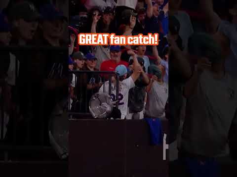 That's why you bring a glove to the game!