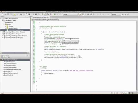 Unity 3D - Instantiate Objects Around Player Script