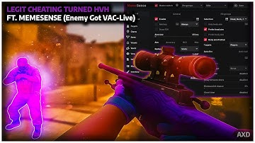 Legit Cheating Turned HVH with Memesense (Enemy Got VAC-Live)