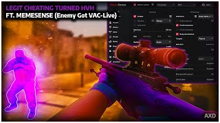 Legit Cheating Turned HVH with Memesense (Enemy Got VAC-Live) screenshot 4