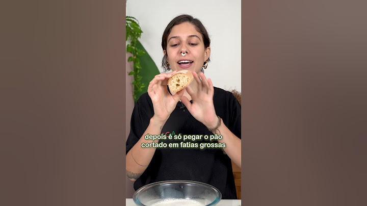 RABANADA VEGANA (Muito FÁCIL)