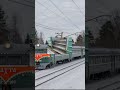 ЭЛЕКТРОПОЕЗД ЭР2 #railway #железнаядорога #ржд #эр2 #рждмояработа #shorts #поезд #train #машинист