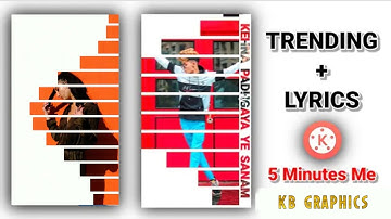 How to make trending whatsapp status | kinemaster new video editing 2020 | status kaise banaye