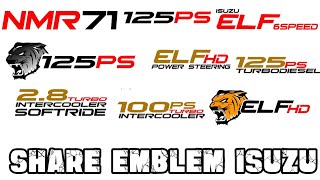 Share emblem isuzu Nmr dan nkr | bussid