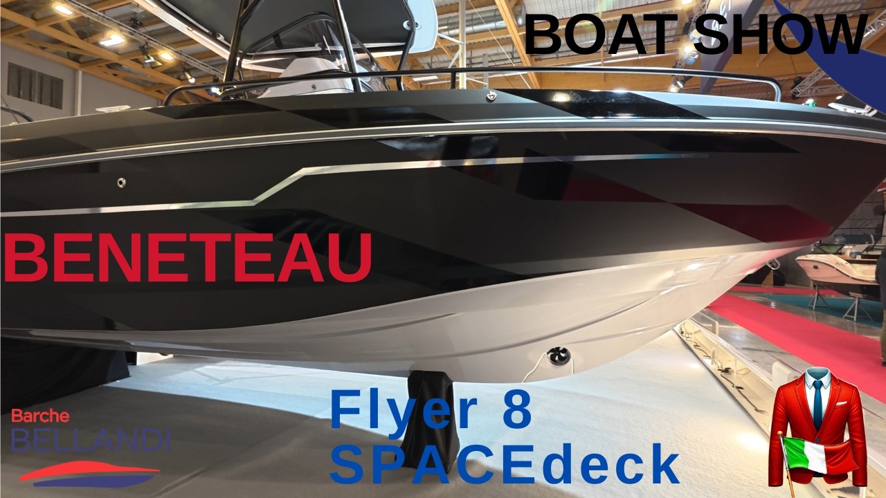 ⁣Beneteau Flyer 8 Fishing: la barca perfetta per pesca e famiglia 🚤