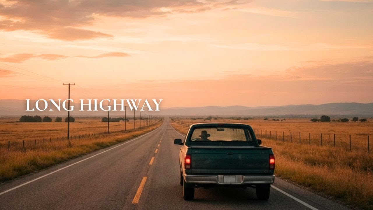 Long Highway – 90s Country Style Alan Jackson | Quiet Nights on the Road