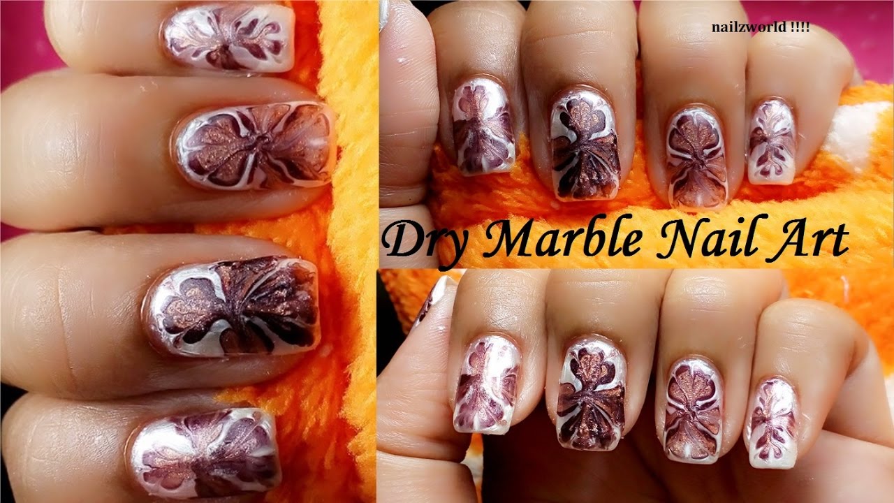 7. Marble Nail Designs for Short Nails with Toothpick - wide 8