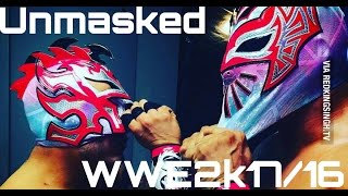 WWE2k16/WWE2k17 HOW TO HAVE KALISTO AND SIN CARA UNMASKED (PS4/xBoxONE/PC)