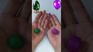 Emerald + Purple Color Mix 💚💜 | Rich &amp; Magical Blend #colormixing #mixingcolors #colormix