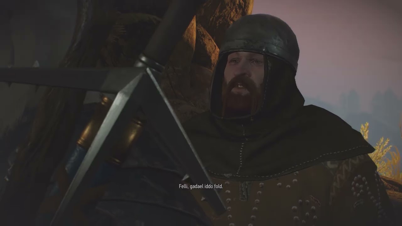 The Witcher 3: From a land far, far away ending | Save the woman