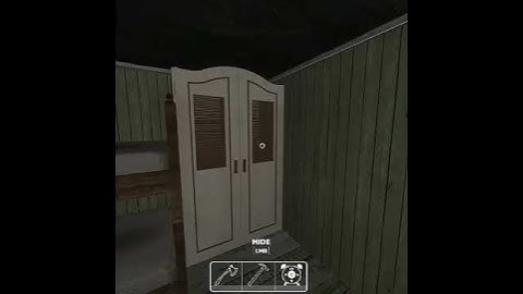 COPPERCUBE 6.5.1 | HIDE AND UNHIDE CHARACTERS IN| GRANDMA HORROR TEMPLATE PROJECT.