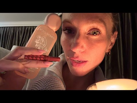 ASMR Whisper Mix - Current Beauty Faves 💄soft spoken/semi inaudible/inaudible/whisper