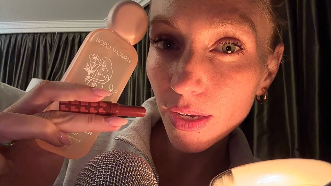 ASMR Whisper Mix — актуальные бьюти-фавориты 💄тихий голос/полуслышно/неслышно/шепот