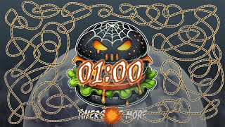 1 Minute Halloween Burger 🍔 Timer Bomb 💣