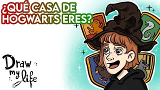 ¿QUÉ CASA de HARRY POTTER eres?🧙🔮  | Draw My Life en Español