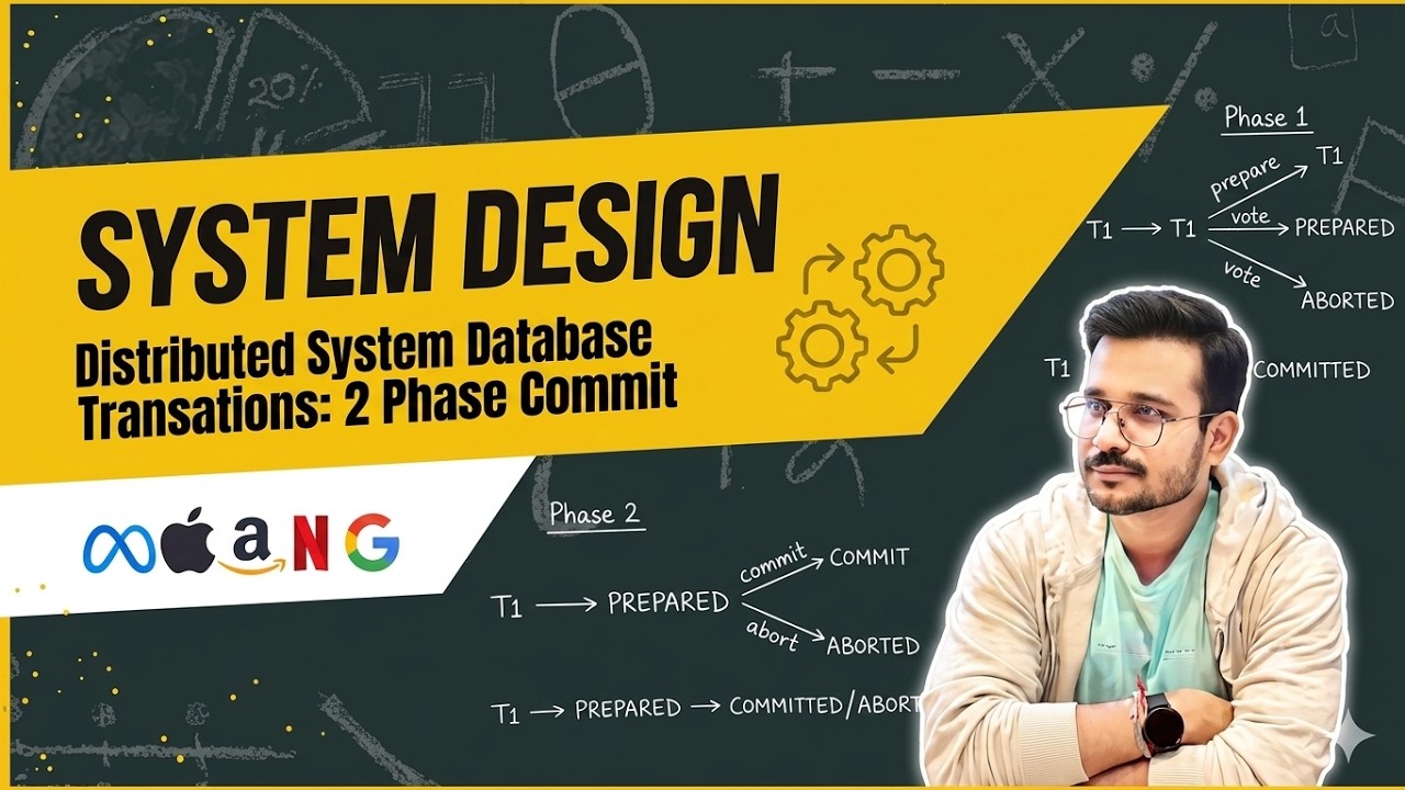🔄 2 Phase Commit (2PC) Protocol Explained | Distributed Transactions in ...