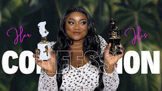 Celebrity HIS & HER CONFESSION BY LATTAFA PERFUME REVIEW | BEST 2024 LATTAFA RELEASE | ITS GIVING YOUNG LOVE Wealth