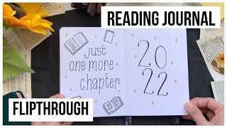 Reading Journal 2022 Flip Through | Why I didn't really like this journal 😅but hey I read 60 books!