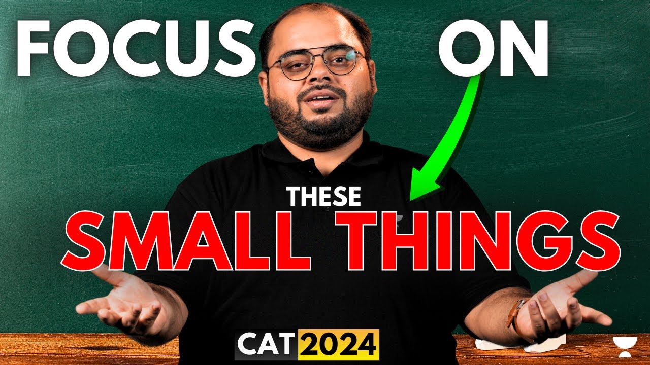 5 PROVEN STEPS to Score 99+ Percentile in CAT 2024 - YouTube
