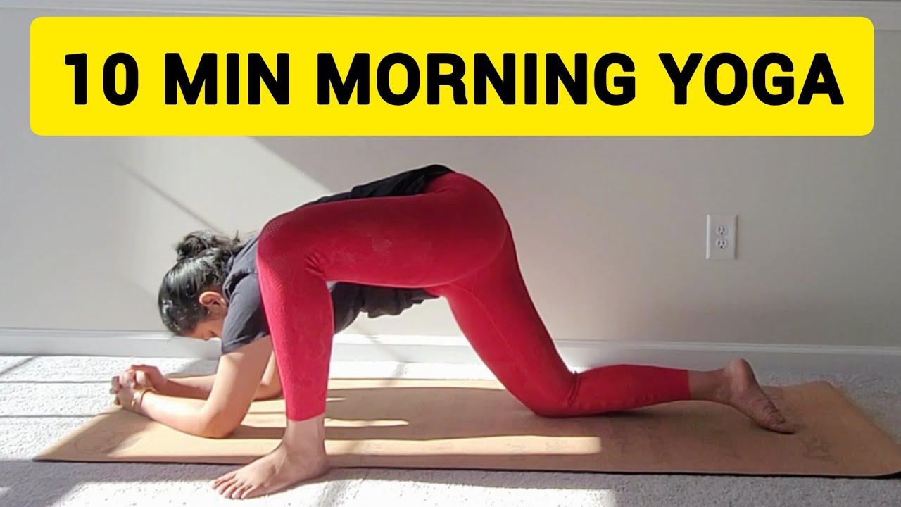 10 Min Morning Yoga | Beginner Friendly Full Body Stretch | Yoga For All Levels 
