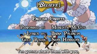 One Pieceのオープニング曲 Believe の英語版歌詞 Lyrics を聞くとやる気がでる話 僕は子供 Dreamark 夢の方舟