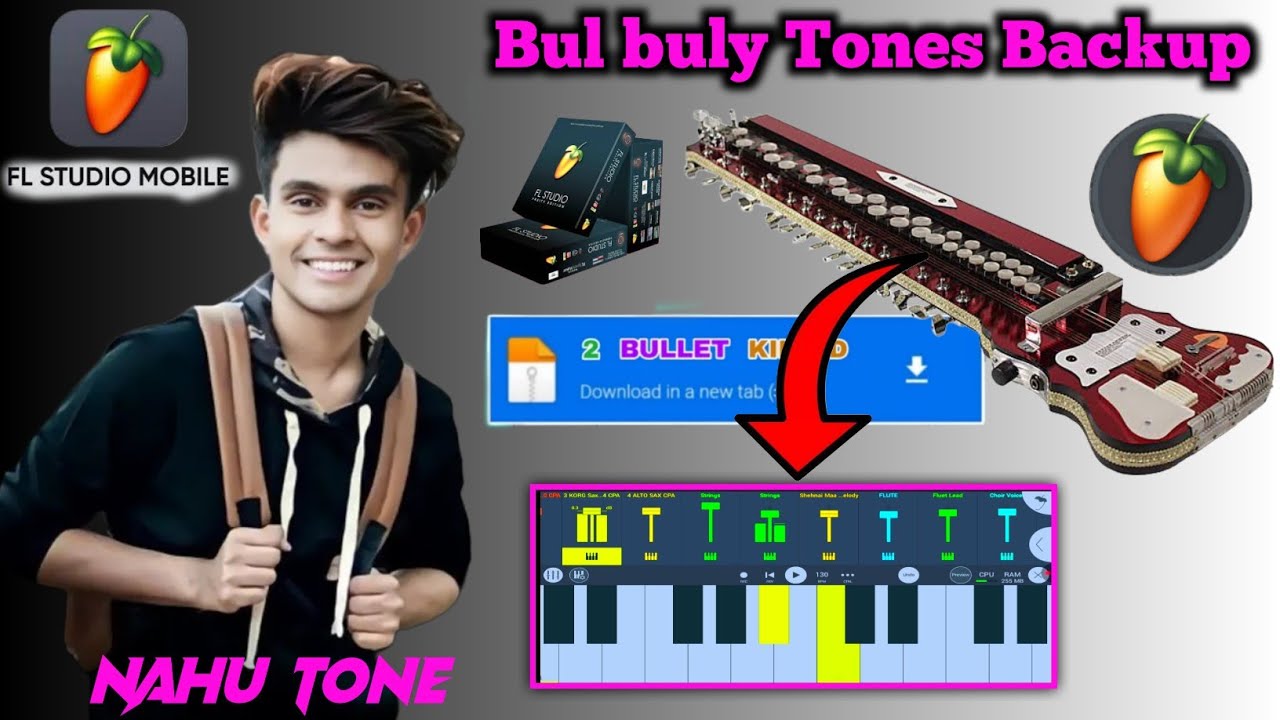 Banjo Tones Backup | Fl studio mobile Tones | 299 ₹ price | 