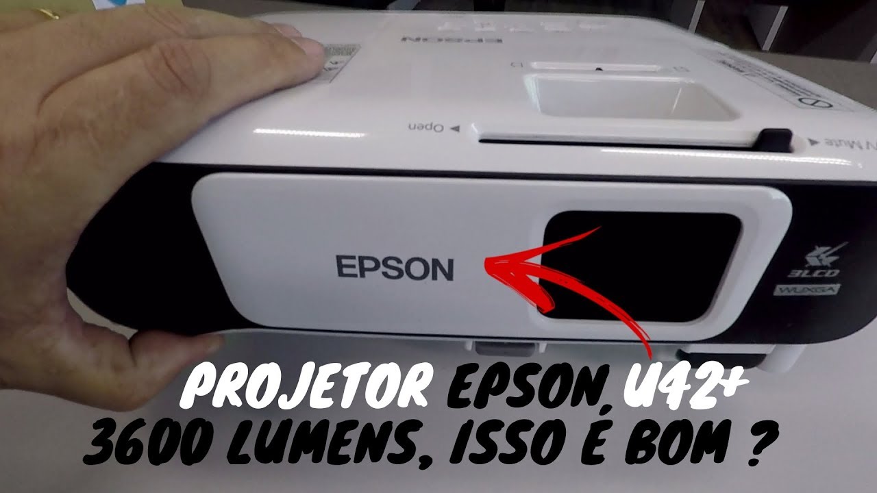 projetor multimídia powerlite full hd u42 epson cx 1 un