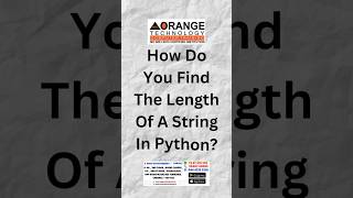 Python Interview Question | String | Len Function #python #ai #artificialintelligence #dataanalytics
