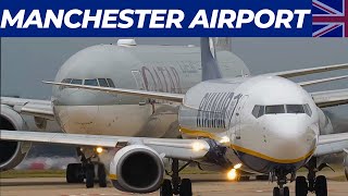 Manchester Airport Live   |   thrilling  close-up arrivals    |    Tue 14th May '24