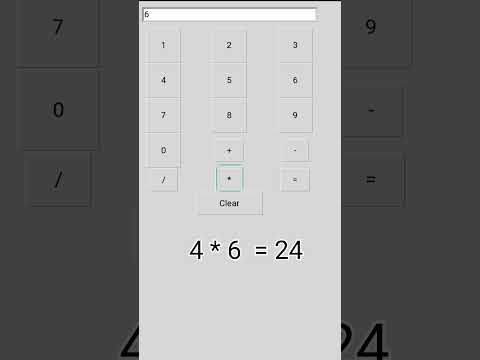 GUI Calculator using
