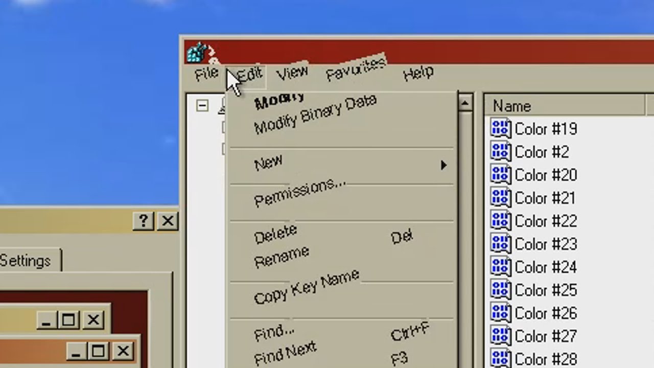 Rotating the text in Windows