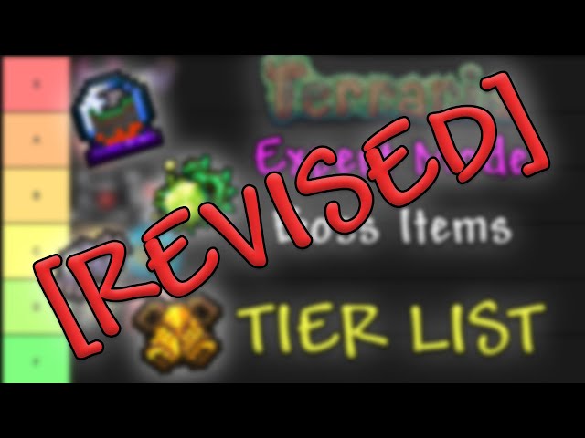 Terraria's Expert Mode Items Tier List (Part 1) #terraria #terrariagui