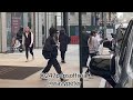 (Exclusive) Super Group BlackPink leaving there hotel today in NYC 111622