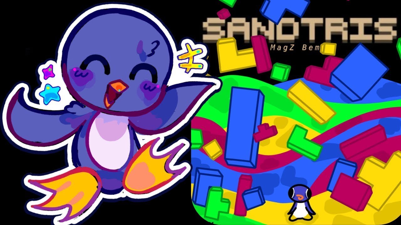 SPEEDRUNNING SAND TETRIS (HELP ME!!)