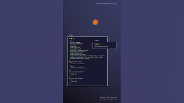 🏀 bouncing basket ball animation in pure css #shorts