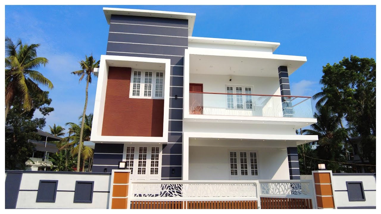 New Modern House for sale in North Paravur Kerala 3 BHK 4 Cents